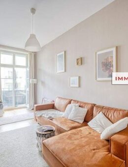 IMMOBERLIN.DE - Sehr adrette Wohnung mit Sonnenbalkon in gefragter & beschaulicher Lage - Berlin