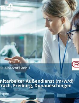 Vertriebsmitarbeiter Außendienst (m/w/d) Gebiet Lörrach, Freiburg, Donaueschingen - Freiburg (Breisgau)