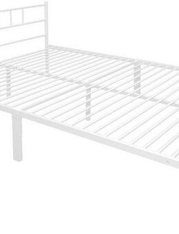 OTTO home Metallbett Amrum Bett Bettgestell Bettrahmen Einzelbett Doppelbett Stahlbett (2m Länge und in 4 Breiten wählbar - 90, 140, 160, 180 cm), Schlafzimmerbett inkl. 26 Lattenroste zum Schutz der Matratze