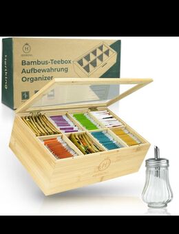 Teebox Aufbewahrungbox mit Zuckerstreuer - Darmstadt