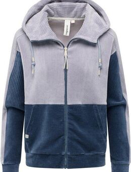 Ragwear Sweatjacke Colbien Cordy Gemütliche Damen Cordjacke aus kuschelig angerautem Kord