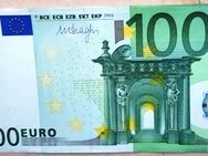 100 Euro € Schein Geldschein Banknote X Serie,v.2002,Mario Draghi,Druckfrisch - Wittingen Zentrum