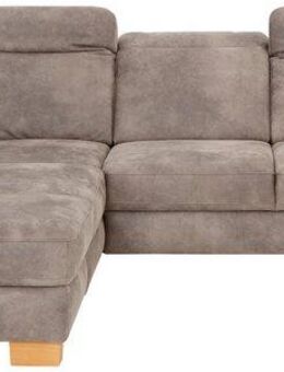 Home affaire Ecksofa Dundee L-Form, wahlweise mit Kopfteilverstellung und zusätzlich mit Bettfunktion