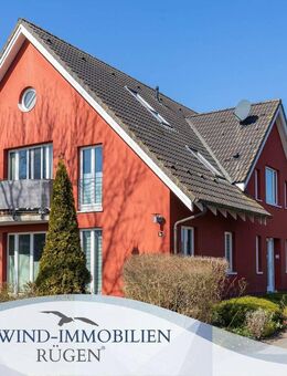 Maisonette-Wohnung mit sonnigem Balkon und 2 Schlafzimmer - in Middelhagen auf der Insel Rügen - Middelhagen