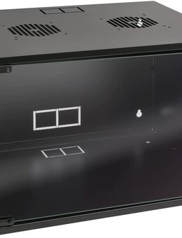 HMF Netzwerkschrank Serverschrank 19 Zoll 7 HE schwarz #65707-02 - Birkenfeld (Baden-Württemberg)