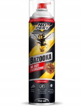 Starkes Spray gegen Wespen und Hornissen - Bazooka 750 ml - Wuppertal
