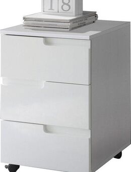 BEGA OFFICE Rollcontainer Spice, mit Griffmulden, 3 Schubladen & 2 feststellbaren Rollen, 40x60 cm