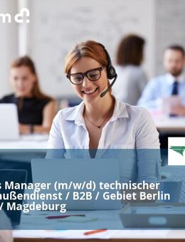 Area Sales Manager (m/w/d) technischer Vertriebsaußendienst / B2B / Gebiet Berlin / Rostock / Magdeburg - Barnitz