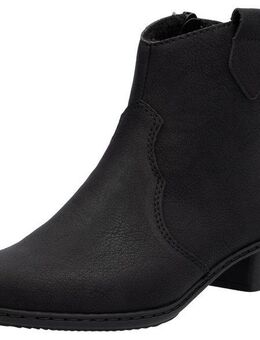 Rieker Westernstiefelette, Stiefelette, Cowboyboots, Blockabsatz, mit Innenreißverschluss