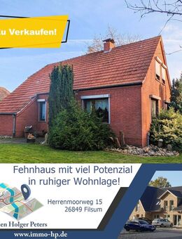 Fehnhaus mit viel Potenzial in ruhiger Wohnlage - Filsum
