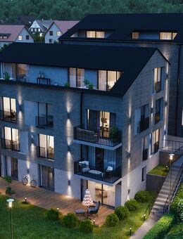 Maisonettewohnung, super Grundriss, große Dachterrasse, herrliche Aussicht - Korntal-Münchingen