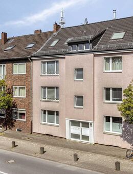Zentral gelegene 3-Zimmer-Wohnung mit Balkon in gepflegtem 4-Parteienhaus - Ratingen