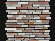 Marmor Stab Mosaikfliesen - Wand-Design - Naturstein Fliesen Lager Verkauf Stein-mosaik Herne NRW - Castrop-Rauxel