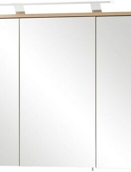 Schildmeyer Spiegelschrank Mali, Breite 83 cm Mit LED-Leuchte und Schalter-/Steckdoseneinheit