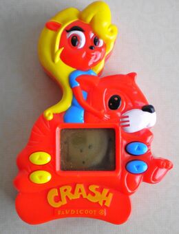 McDonalds-Electronic-Spiel-Crash Bandicoot 2004,mit Batteriebetrieb - Linnich