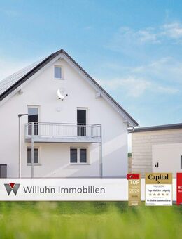 Ab 01.12.2025! Eigener Garten | Hochwertige Ausstattung | Garage+Stellplatz | Balkon - Zschepplin