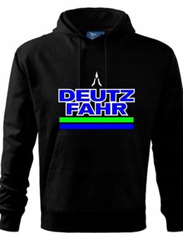 DEUTZ FAHR PREMIUM Kapuzenpullover Hoodie Sweatshirt Pullover Pulli Herren Design 1 - Wuppertal