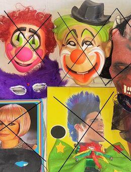 Faschingskostüme – Masken – Perücken Frauen - Männer - Kind - Berlin Mitte