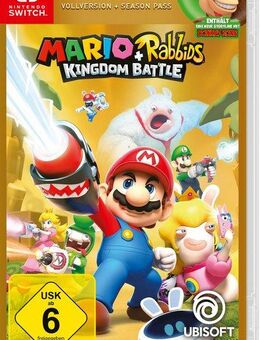 Mario & Rabbids Kingdom Battle Gold Edition Nintendo Switch, Code in a Box