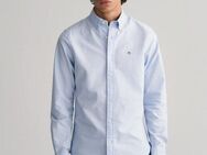 Gant Langarmhemd Slim Fit Oxford Hemd strukturiert langlebig dicker Oxford Hemd Slim Fit