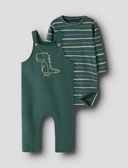 Name It Overall NBMVONNE SWEAT OVERALL BOX BRU SET (Set, 2-tlg)