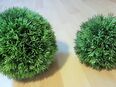 2 x Stück Plant Ball, künstliche Mooskugeln,13cm / 19cm Durchmesser in 27283