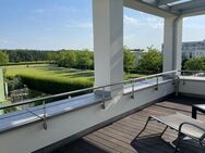 Großzügige Dachterrassenwohnung 4 Zi Messestadt Riem, unverbaubarer Parkblick - München