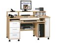 Büro Möbel Schreibtisch Drehstuhl Regal Rollcontainer Set - 03/2024 in 53859