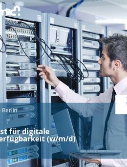 IT-Spezialist für digitale Langzeitverfügbarkeit (w/m/d) - Berlin