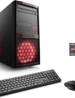 CSL Sprint V28154 Gaming-PC (AMD Ryzen 7 5700G, AMD Radeon Graphics, 16 GB RAM, 1000 GB SSD, Luftkühlung)