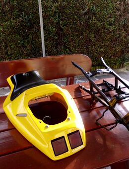 Motorrad Cagiva Sitzbank mit Rahmen - Baierbrunn