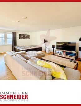 IMMOBILIEN SCHNEIDER - Lehel- traumhaft schöne 1 Zi-Wohnung mit separater Küche und Holzdielenboden - München