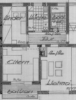 Helle 3-Zimmer Wohnung | Balkon | Garage - Niederstetten