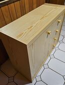 w12) w15) gebrauchte Kommode - Kiefer hell - Größe 95 x 38 x 75 in 31303