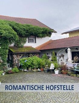 IDYLLISCH UND ROMANTISCHE 3-SEIT HOFSTELLE MIT FERIENWOHNUNG, TIERHALTUNG GEEIGNET & PVA - Witzmannsberg