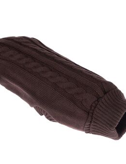 zooplus Basics Hundepullover, braun - ca. 40 cm Rückenlänge