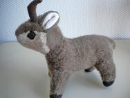 Bauer,Nürnberg-Plüsch-Steinbock,Alt,ca. 21 cm - Linnich