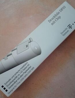 DF03 original Druckfolie Telekom Fax T-FAX 2200 / 2320 SMS, 140 Seiten, mit Chip - Ahrensburg