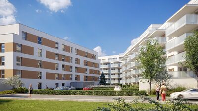 10% Kaufpreiserstattung durch AfA möglich: EH40 mit QNG 31 m² 1-Zi.-Whg. mit Balkon im Zentrum der Neustadt Burghausen nahe des Campus