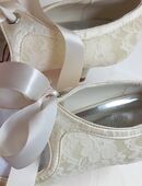 Pumps ballerinas, gr. 35, Beige, Neu,damenschuhe, high heels in 99091