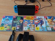 Nintendo switch+ 5 Spiele - Rostock