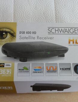 Schwaiger Satellitenreceiver DSR 400 HD FULL HD - Schwarz (Neu, nie benutzt) Versand kostelos - Wiesbaden