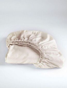 Cinderella Spannbettlaken Sundays für 35 cm Höhe, Satin, Gummizug: rundum, (1 Stück), OEKO-TEX®-zertifiziert