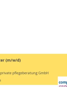 Pflegeberater (m/w/d) - Tübingen