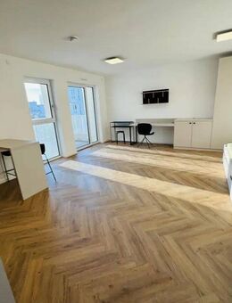 Neubau! 1-Zimmer möbliert mit EBK + Balkon + Abstellkammer + Waschmaschinenanschluss in Adlershof! - Berlin