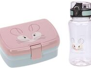 LÄSSIG Lunchbox About Friends, Chinchilla, Polyprophylen (PP), Tritan, (Set, 2-tlg), mit Trinkflasche