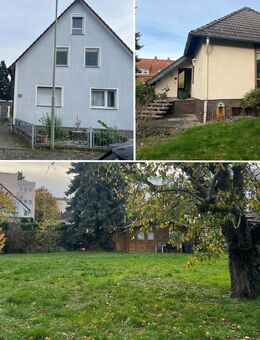 2 Häuser + Grundstück in guter Lage Hanaus - Anwesen mit über 1600 qm Grund und viel Potential - Hanau (Brüder-Grimm-Stadt)