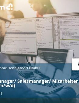 Projektmanager/ Salesmanager/ Mitarbeiter Vertrieb (m/w/d) - Köln