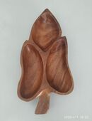 geschnitzte Holzschale Snackschale in 36037