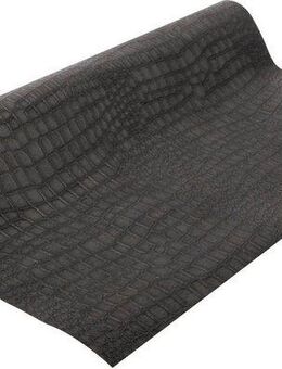 Superfresco Easy Vliestapete Krokodil, geprägt, animal print, (1 St), Schwarz - 10m x 52cm